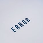 important facts when errors occur